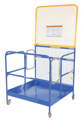 Vestil WP-4848-CA-84B-DD work platform shown from an alternate angle
