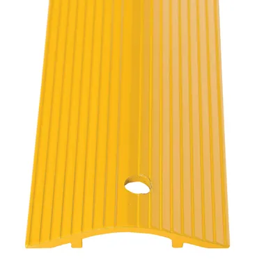 Vestil WR-48-Y extruded aluminum hose & cable crossover shown from an alternate angle