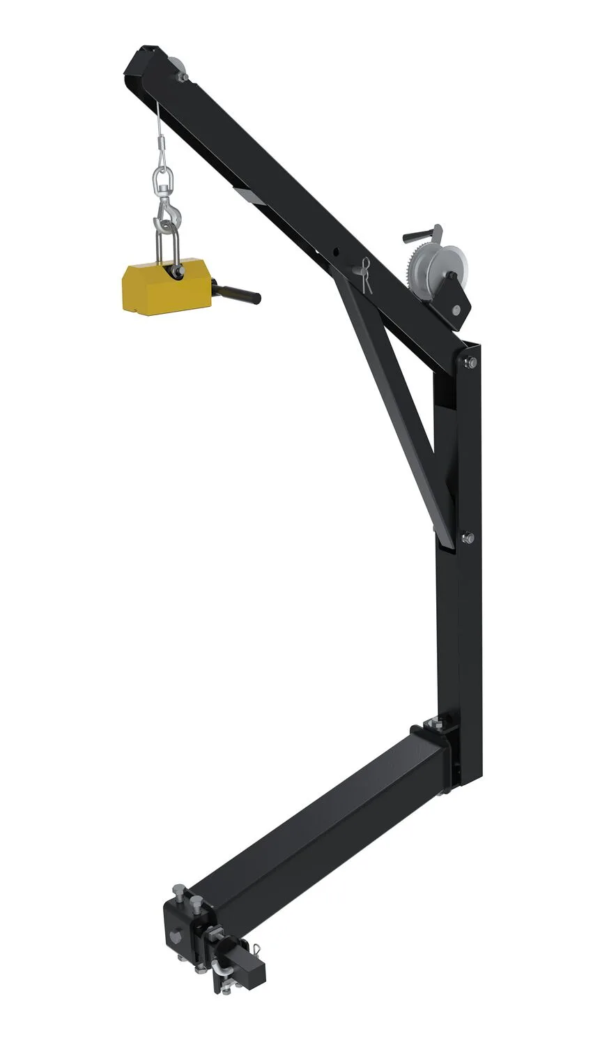 Vestil WTJ-HITCH-ML-6 hitch-mounted truck jib crane