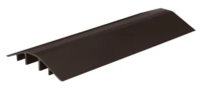 Vestil XHCR-48-BRN extruded aluminum hose & cable crossover