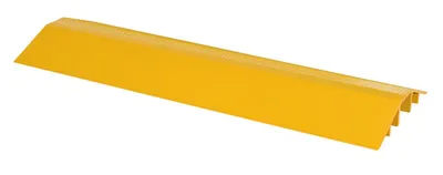 Vestil XHCR-60-Y extruded aluminum hose & cable crossover shown from an alternate angle