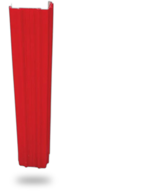 Vestil VCW-RD-11-SQ Polyethylene Thermoplastic Square Column Wrap
