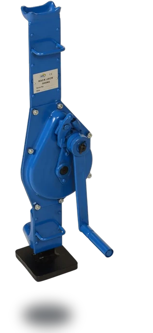 Vestil Mechanical Machinery Jack 12-3/8 In. x 14-5/16 In. x 42-15/16 In. 6000 Lb. Capacity Blue
