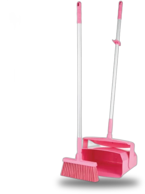 Vikan Lobby Dustpan w/Broom 14.6 Inch