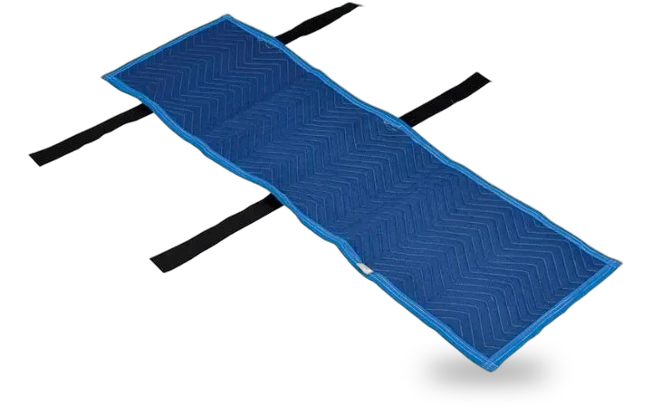 Vestil QPC-HT Hand Truck Moving Pad with Velcro Straps