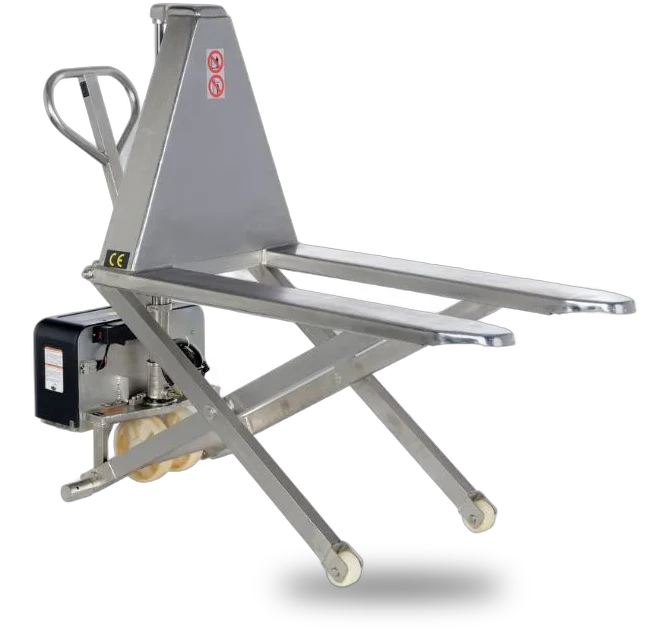 Vestil L-270-DC-HD-SS Stainless Steel DC Powered Tote Lift