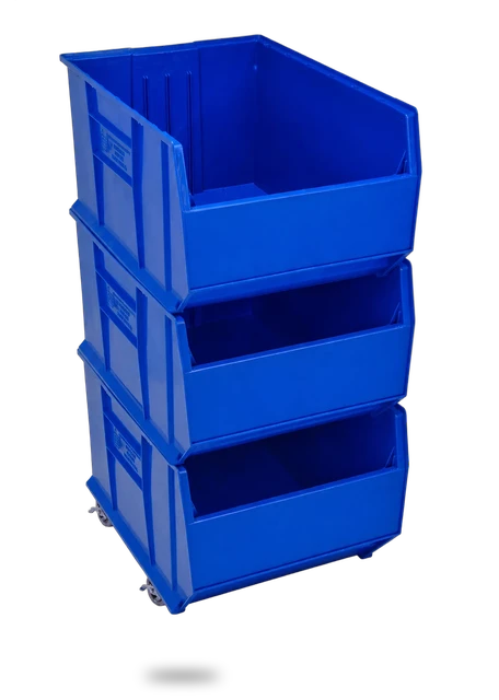 Quantum QUS997998BL Mobile Hulk 36 Container Kit, Blue