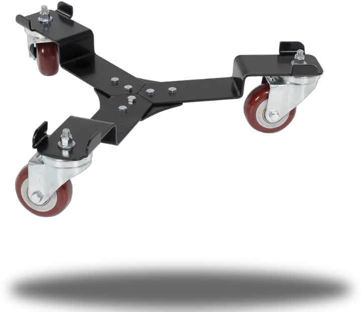 Vestil KT-S-16-200-BK Steel Keg Transport Skate
