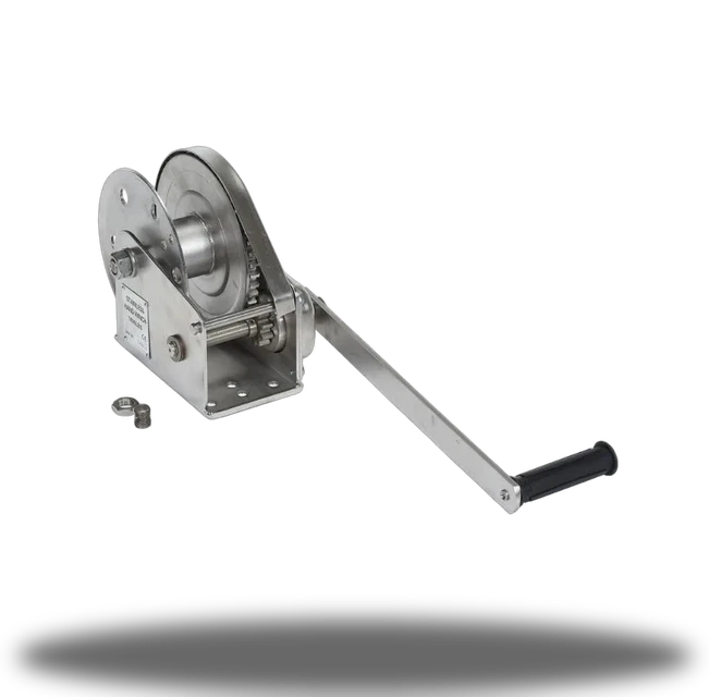 Vestil HWSS-1800-NR Stainless Steel Hand Winch 1800 Lb. Capacity