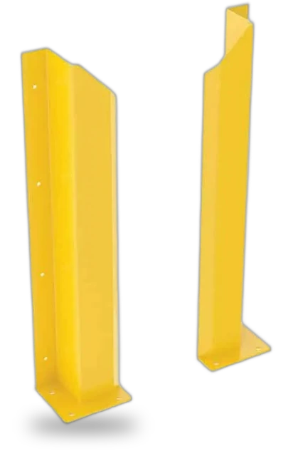 Vestil DSP-WF-48-BRL-YL Steel Overhead Door Track Protectors