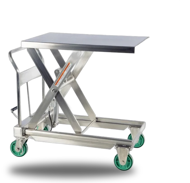 Vestil CART-1100-SS Stainless Steel Hydraulic Scissor Cart