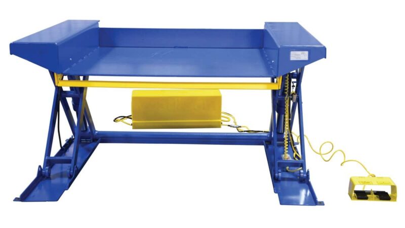- Ehltg-5250-4-36 Ground Lift Scissor Table 4K 52 X 51.5 - Material Handling