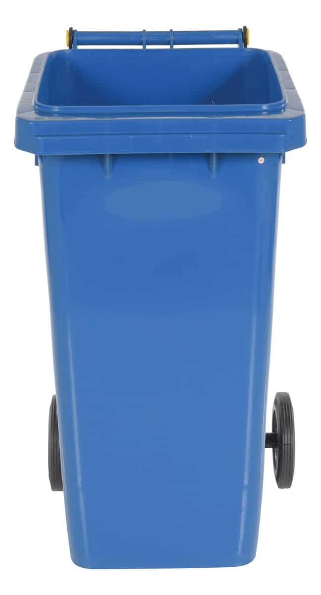 - Th-32-Blu Blue Poly Trash Can 32 Gal Capacity - Material Handling