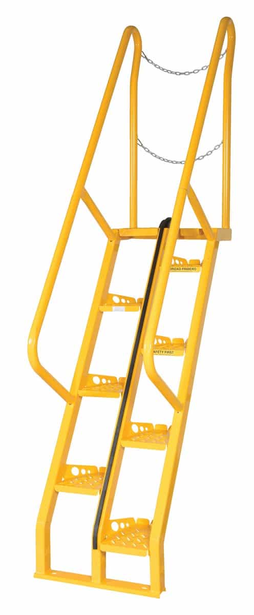 Vestil Ats-5-56 Steel Alternate Tread Stair - Vestil Ats-5-56 Steel Alternate Tread Stair - Material Handling