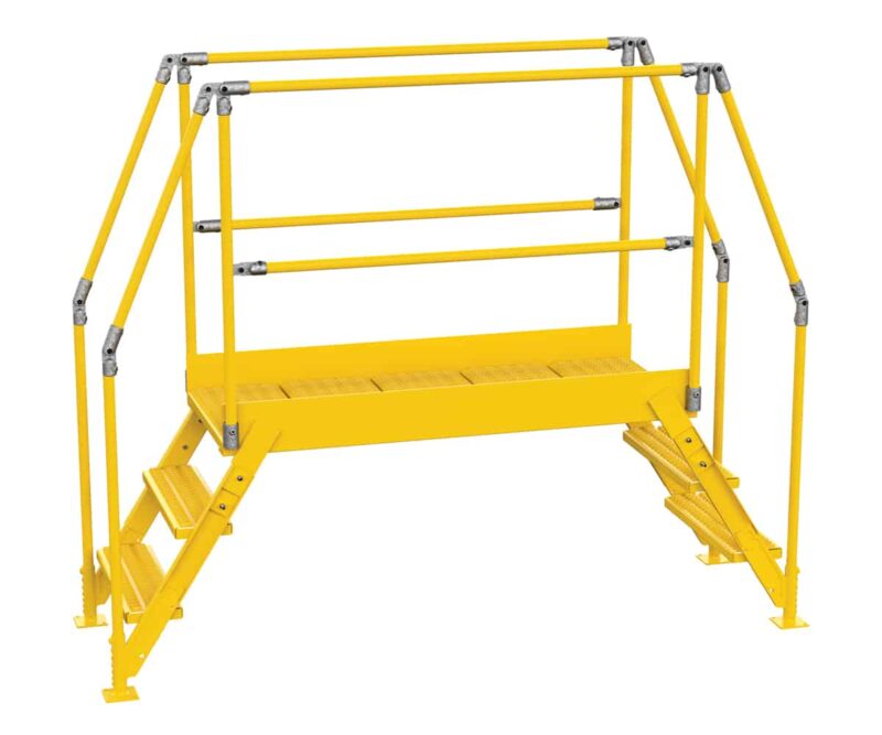 - Col-3-26-44 Cross-Over Ladder 3 Step 28 H 50 W In - Material Handling