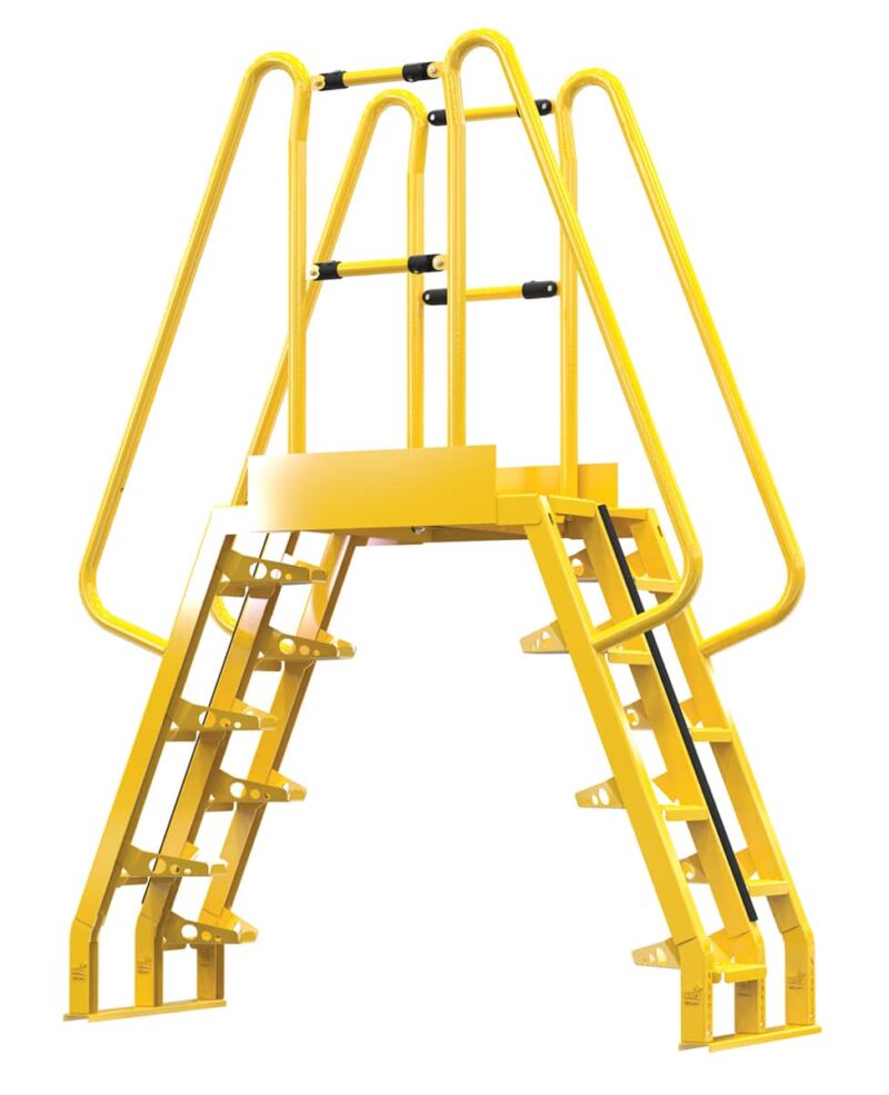 - Cola-4-68-20 Alter. Cross-Over Ladder 69X91 14 Step - Material Handling