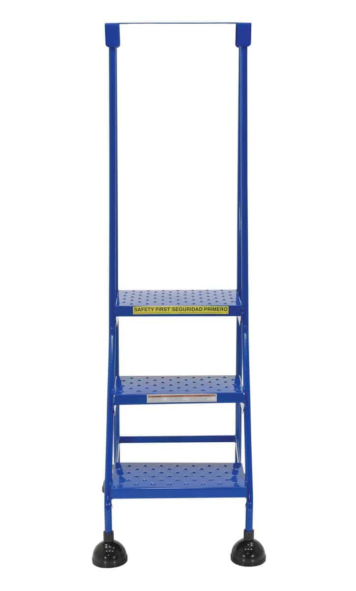 Vestil Lad-3-B-P Steel Commercial Spring Loaded Ladders - Vestil Lad-3-B-P Steel Commercial Spring Loaded Ladders - Material Handling