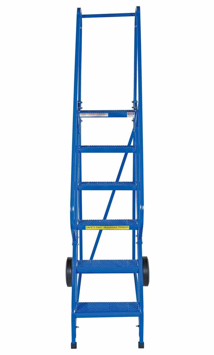 - Lad-Raf-6-P Roll-A-Fold Lad 58 Deg Perforated 6 Step - Material Handling