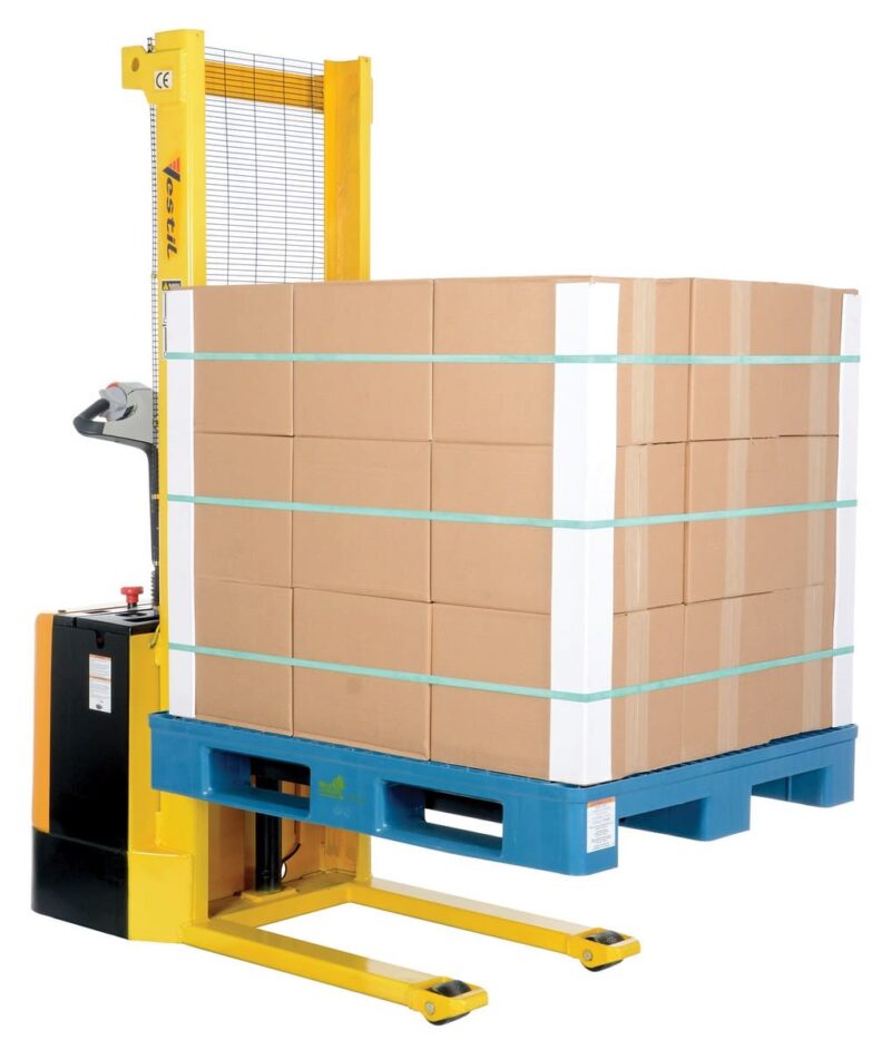- S-62-Ff Fixed Powered Lift Stacker 62 In Raised - Material Handling