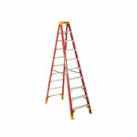 Vestil FBSL-10 Fiberglass Step Ladder