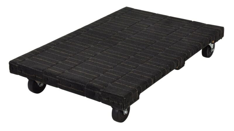 - Hdosc-2436-12 Carpeted Hardwood Dolly 1.2K Lb 24 X 36 - Material Handling