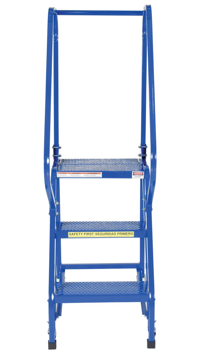 Vestil Lad-Pw-18-3-P Steel Standard Slope Ladder