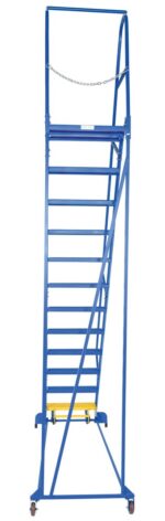 Vestil LAD-PW-26-12-P Steel Standard Slope Ladder