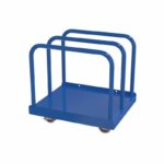 Vestil PRCT-HD Steel Heavy Duty Panel Cart With Poly On Steel Casters