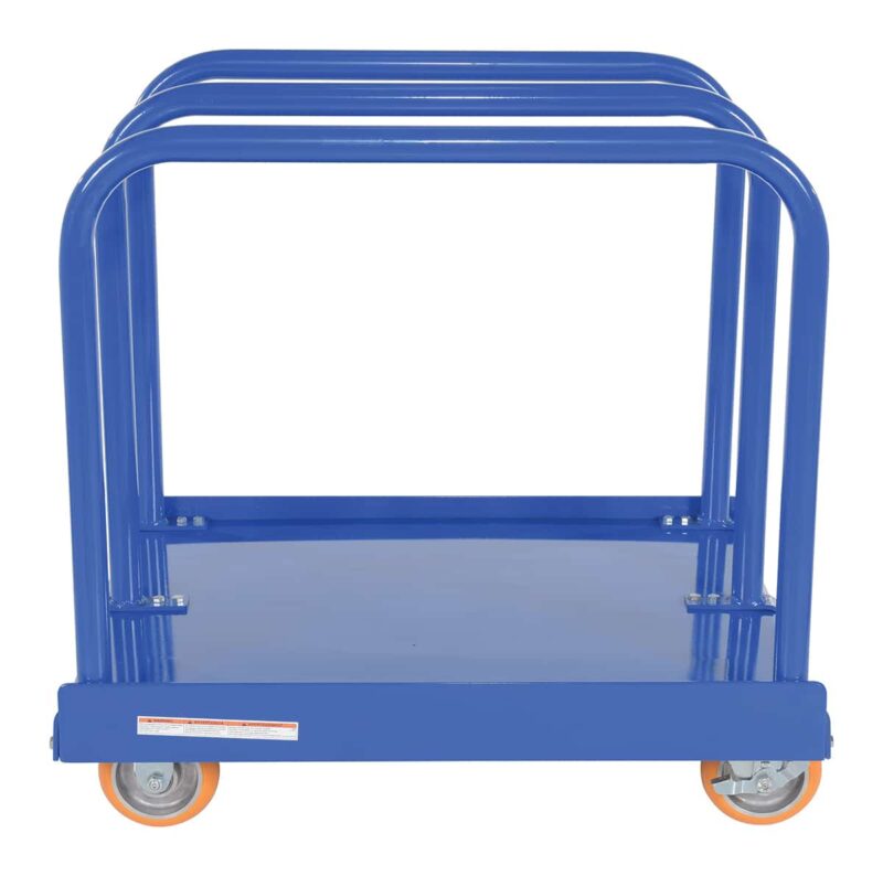 Vestil Prct-Hd-C13B Steel Heavy Duty Panel Cart With Polyurethane Casters - Vestil Prct-Hd-C13B Steel Heavy Duty Panel Cart With Polyurethane Casters - Material Handling