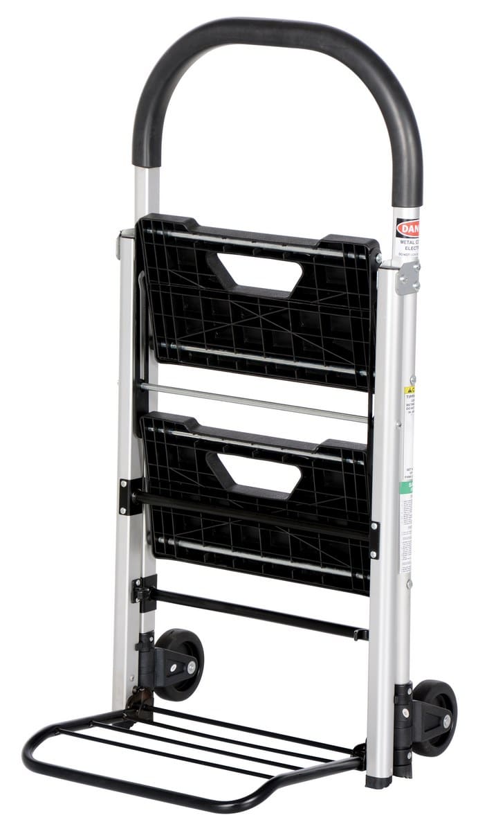 Vestil C-130-2 Aluminum Ladder Cart - Vestil C-130-2 Aluminum Ladder Cart - Material Handling