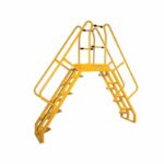 Vestil COLA-5-56-20 Steel Alternating Crossover Ladder
