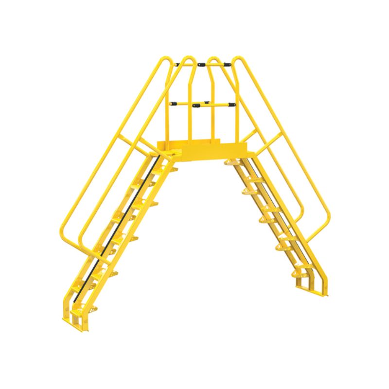 Vestil COLA-6-56-32 Steel Alternating Crossover Ladder