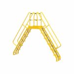 Vestil COLA-7-56-32 Steel Alternating Crossover Ladder