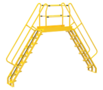 Vestil COLA-7-56-56 Steel Alternating Crossover Ladder