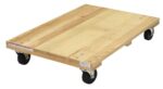 Vestil HDOS-2436-12 Hardwood Solid Deck Dolly