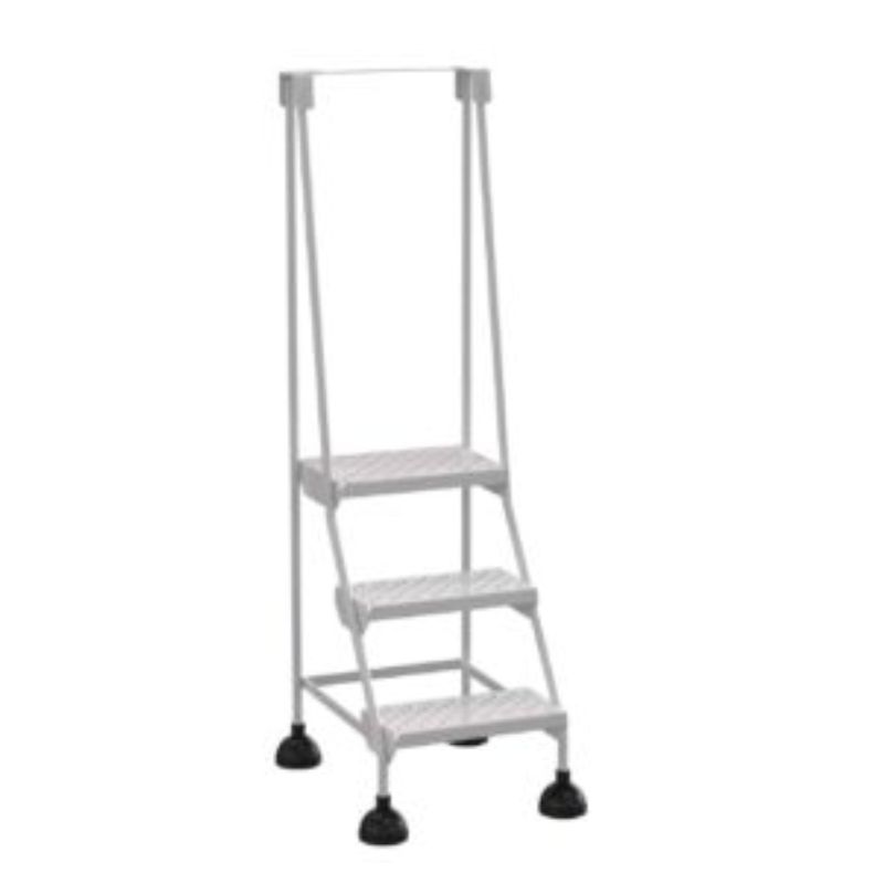 Vestil LAD-3-W-P Steel Commercial Spring Loaded Ladders