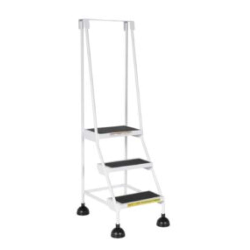 Vestil Lad-3-W Steel Commercial Spring Loaded Ladders