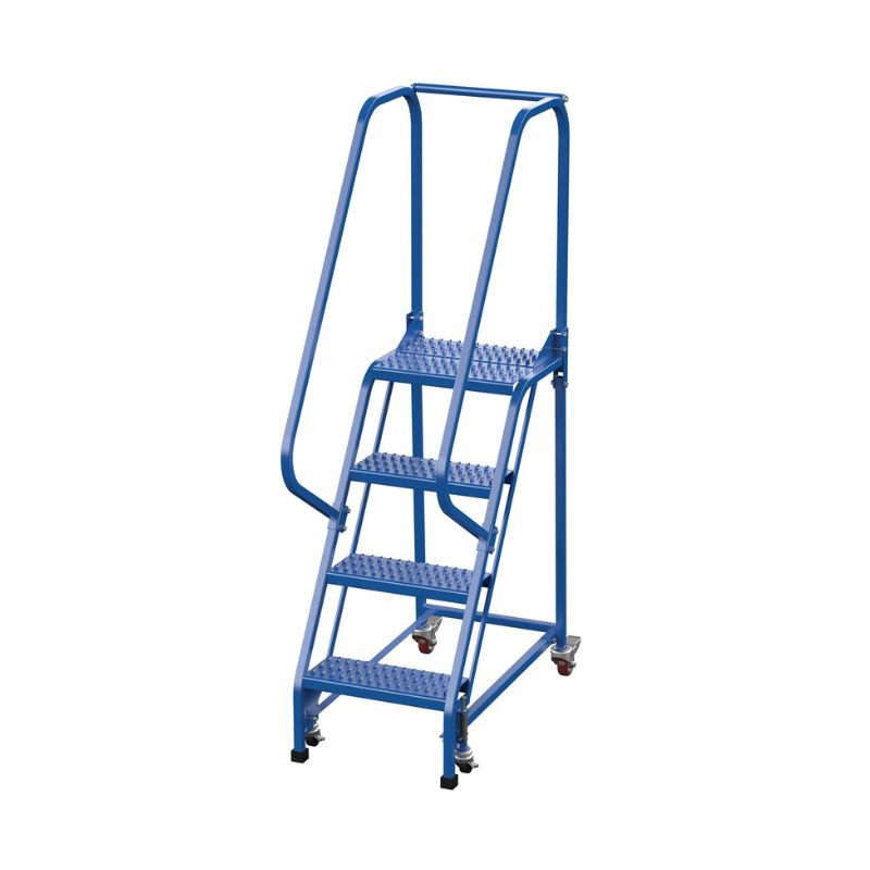 Vestil LAD-PW-18-4-G Steel Standard Slope Ladder