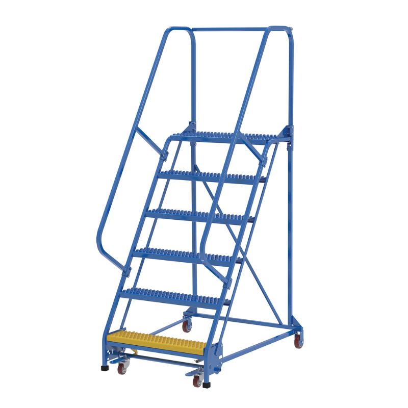 Vestil LAD-PW-32-6-G Steel Standard Slope Ladder