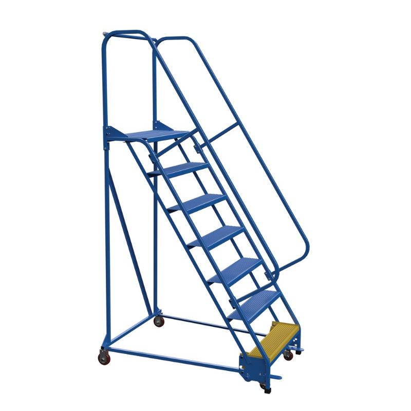 Vestil LAD-PW-32-7-P Steel Standard Slope Ladder