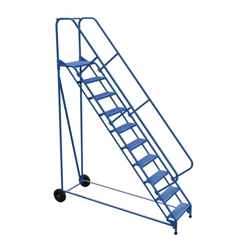 Vestil LAD-RAF-10-24-P-EZ Steel Roll-A-Fold Ladder