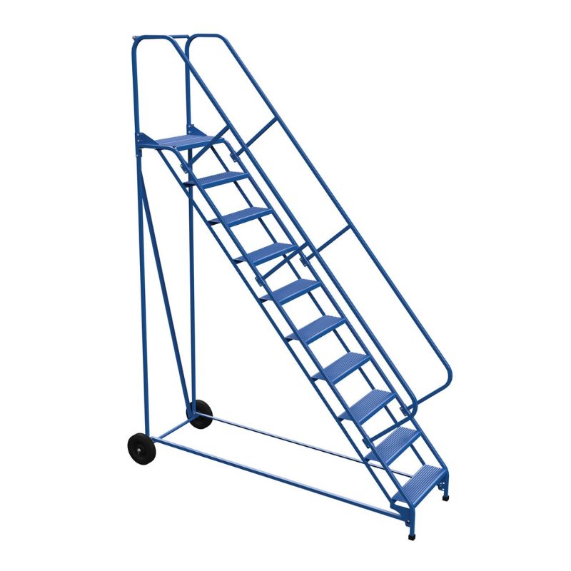 Vestil LAD-RAF-10-24-P Steel Roll-A-Fold Ladder