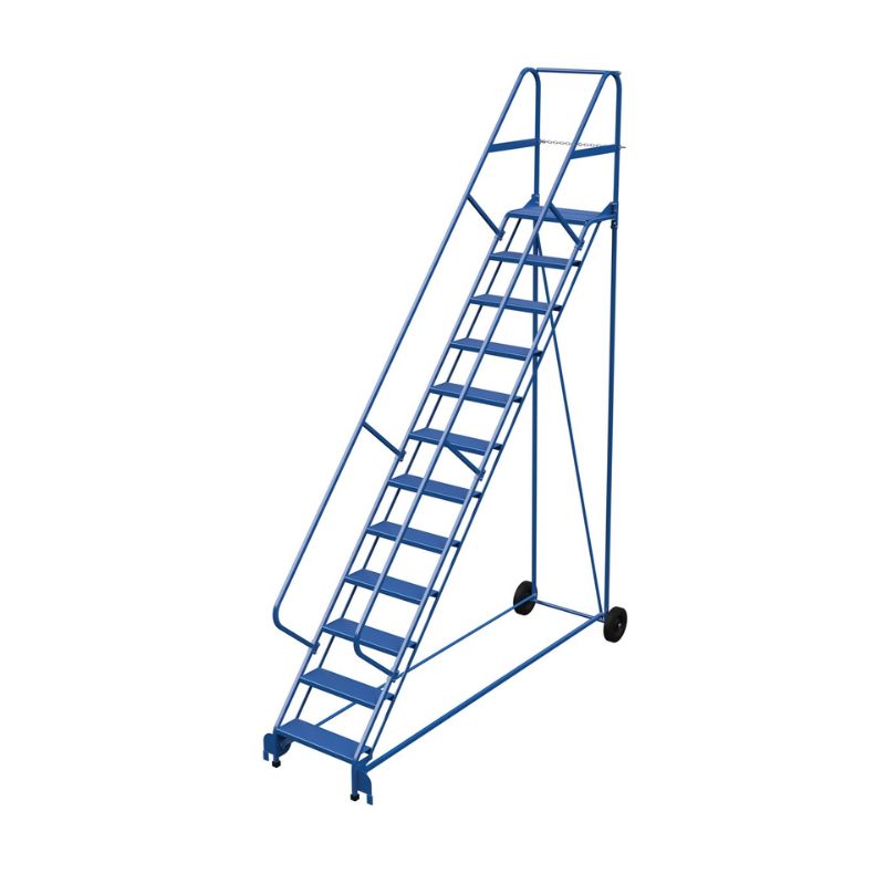 Vestil LAD-RAF-12-24-P-EZ Steel Roll-A-Fold Ladder
