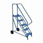 Vestil LAD-RAF-5-G-EZ Steel Roll-A-Fold Ladder