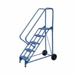 Vestil LAD-RAF-5-P-EZ Steel Roll-A-Fold Ladder