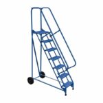 Vestil LAD-RAF-7-G Steel Roll-A-Fold Ladder