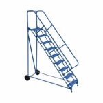 Vestil LAD-RAF-9-24-G-EZ Steel Roll-A-Fold Ladder