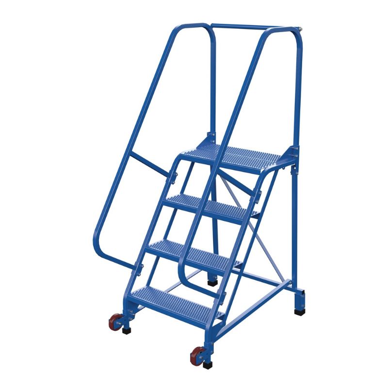 Vestil LAD-TRN-60-4-P Steel Tip N Roll Ladder