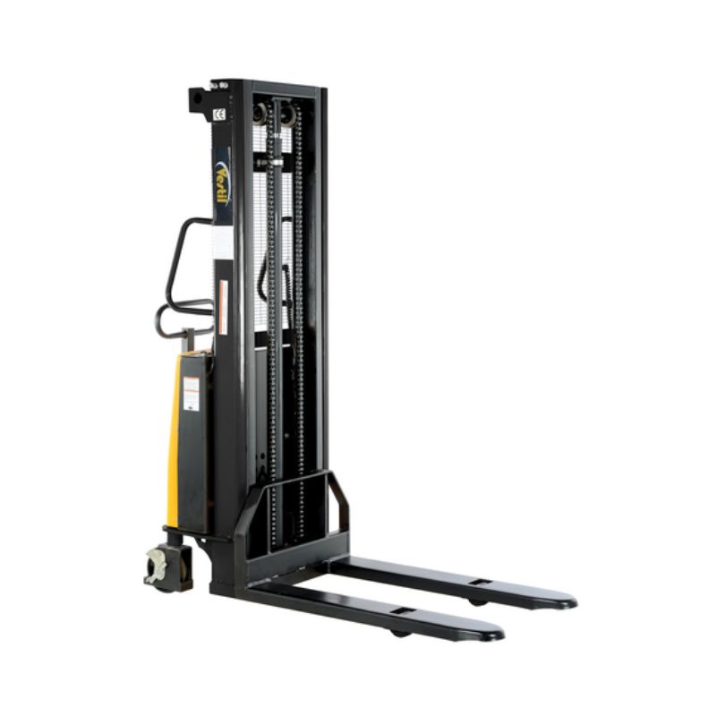 Vestil SL-118-FF Steel Fixed Stacker with Powered Lift