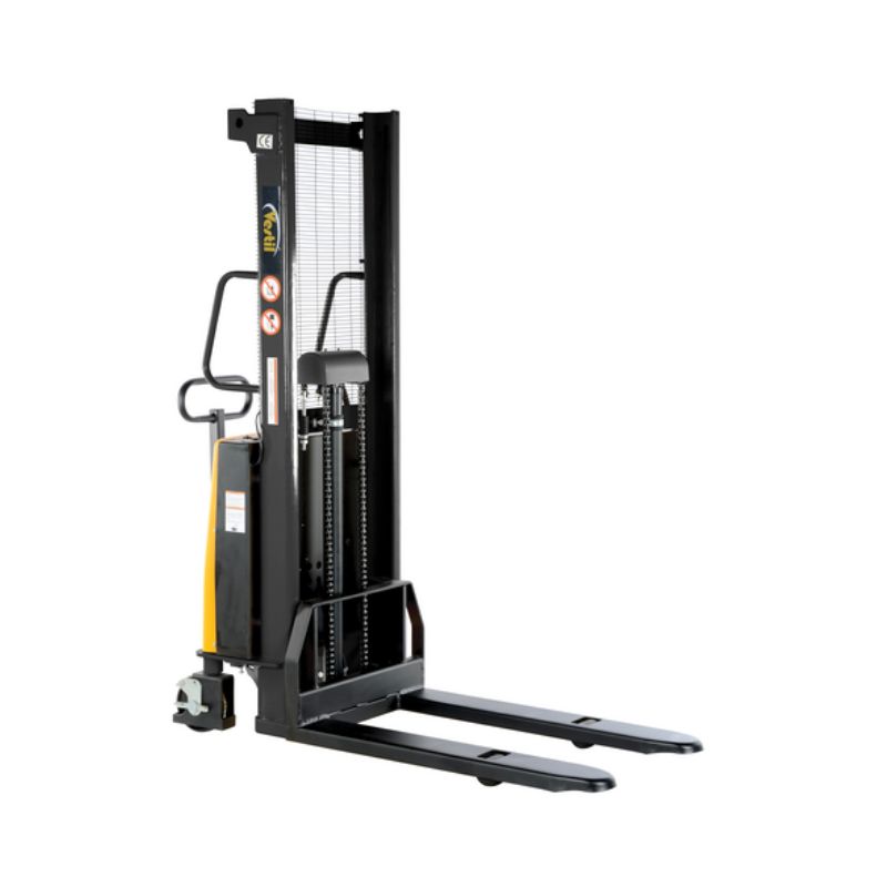 Vestil SL-63-FF Steel Fixed Stacker with Powered Lift